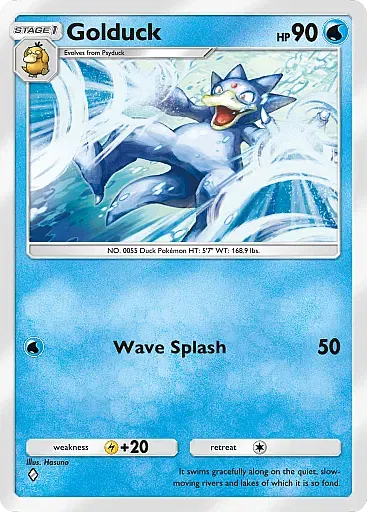 Golduck card