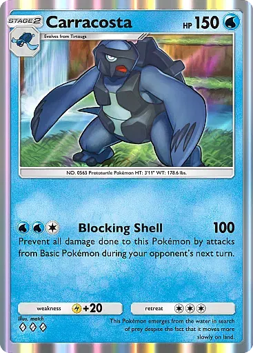 Carracosta card