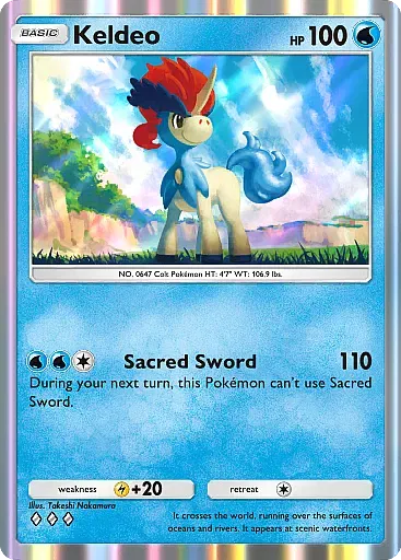 Keldeo card