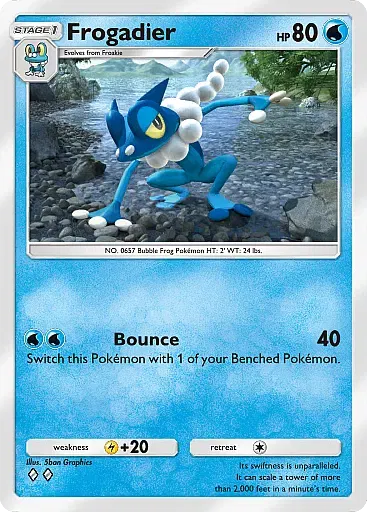 Frogadier card