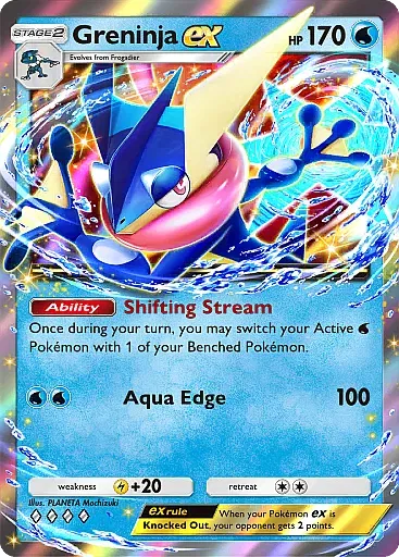 Greninja ex card