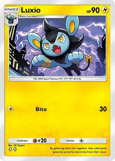 Luxio card
