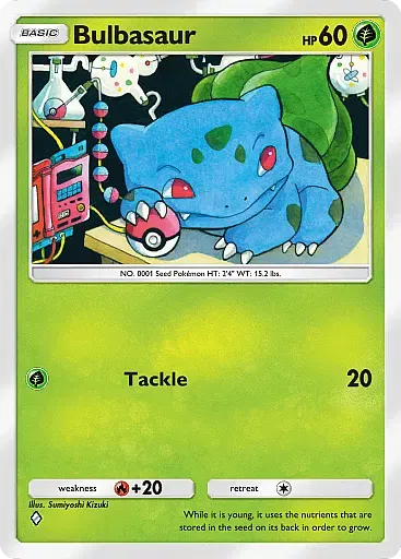 Bulbasaur card