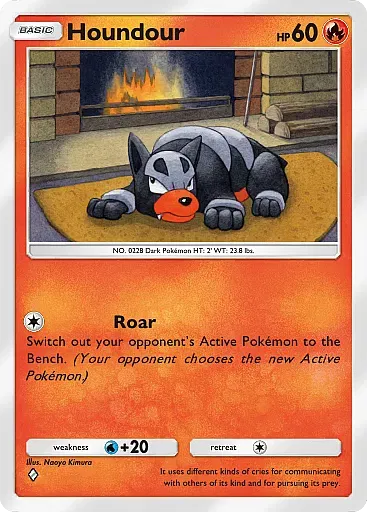 Houndour card
