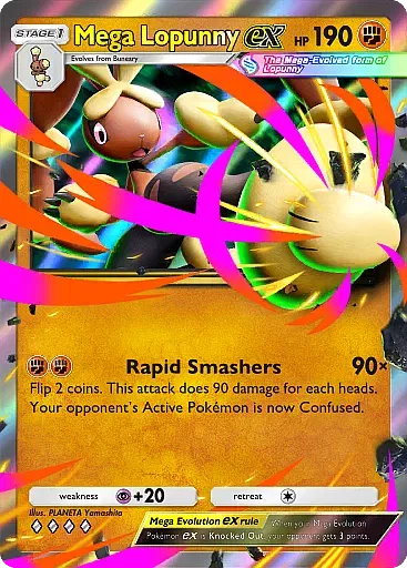 Mega Lopunny ex card