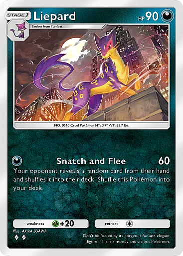 Liepard card