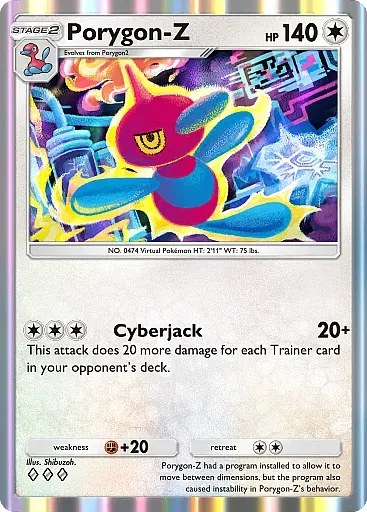 Porygon-Z card