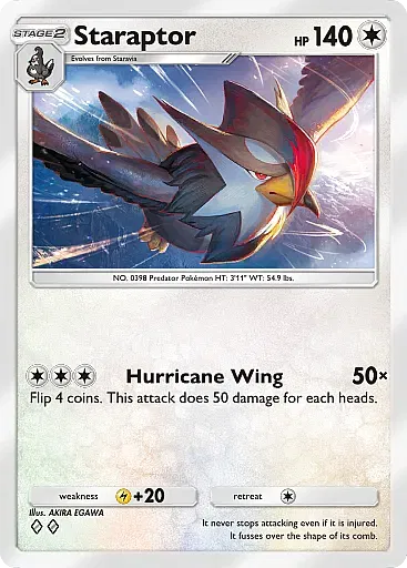 Staraptor card