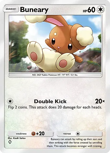 Buneary card