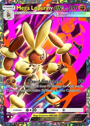Mega Lopunny ex card