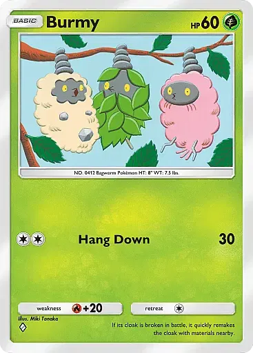 Burmy card