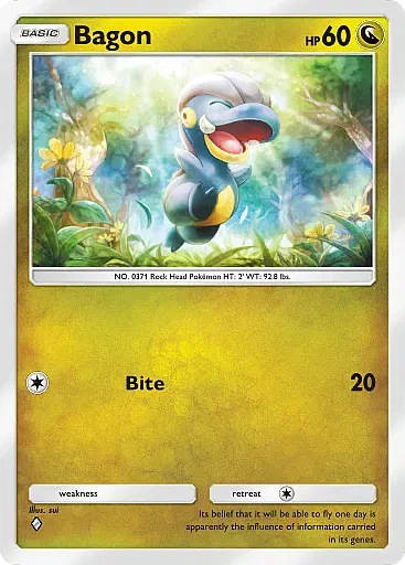 Bagon card