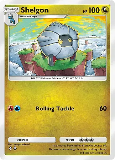 Shelgon card