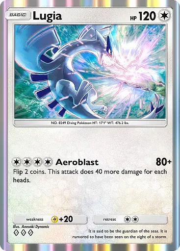 Lugia card