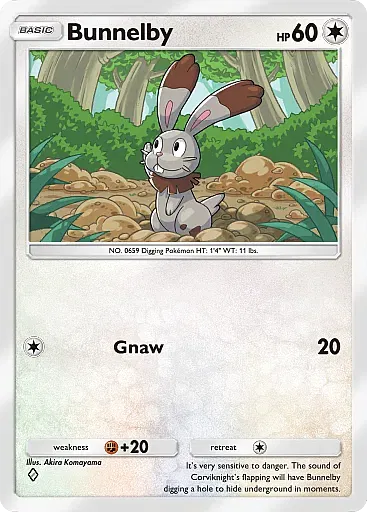 Bunnelby card