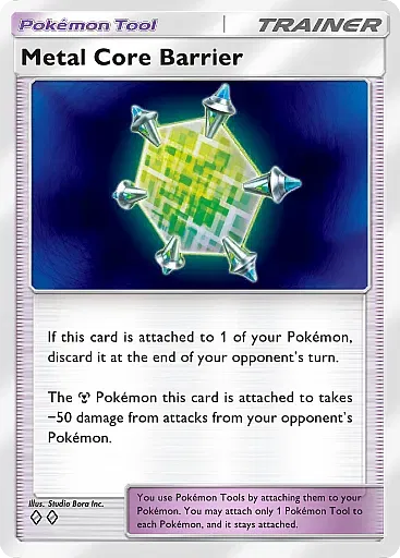 Metal Core Barrier card