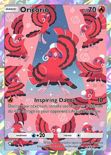 Oricorio card