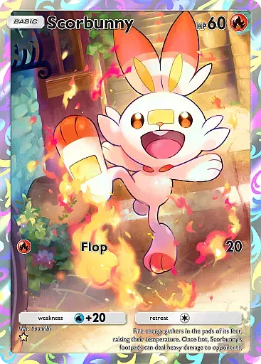 Scorbunny card