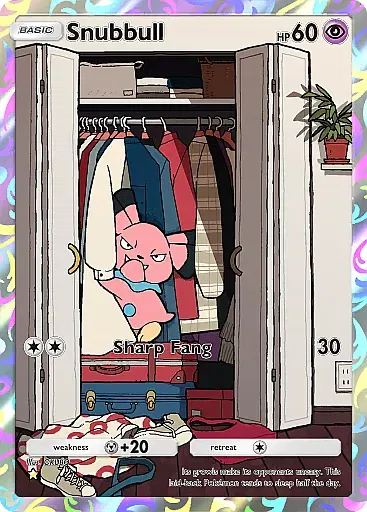 Snubbull card