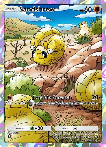 Sandshrew card