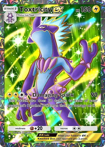 Toxtricity ex card