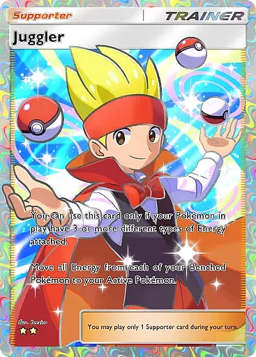 Juggler card