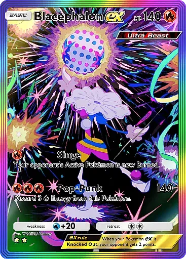 Blacephalon ex card