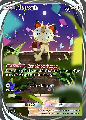 Meowth card