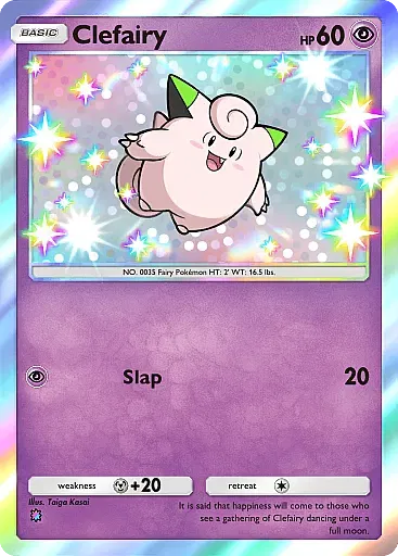 Clefairy card