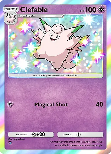 Clefable card