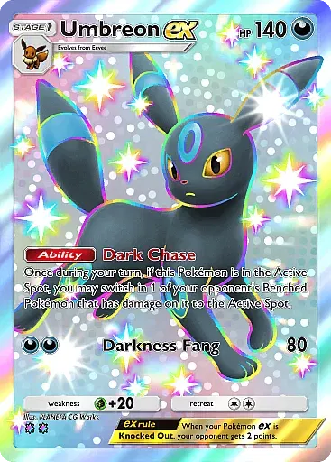 Umbreon ex card