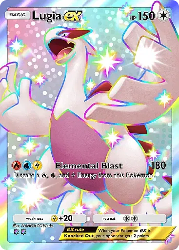 Lugia ex card