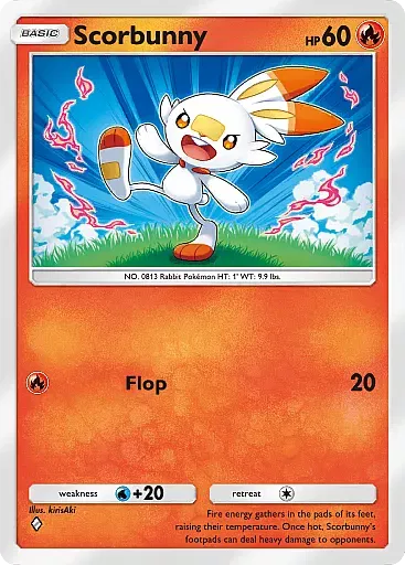 Scorbunny card