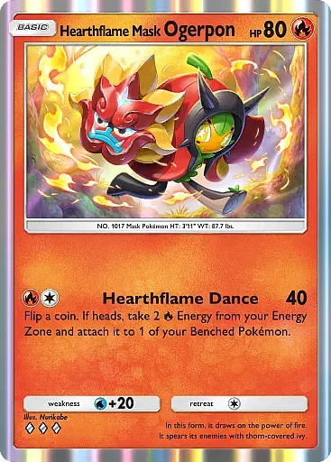 Hearthflame Mask Ogerpon card