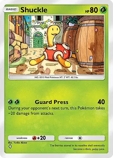Shuckle card
