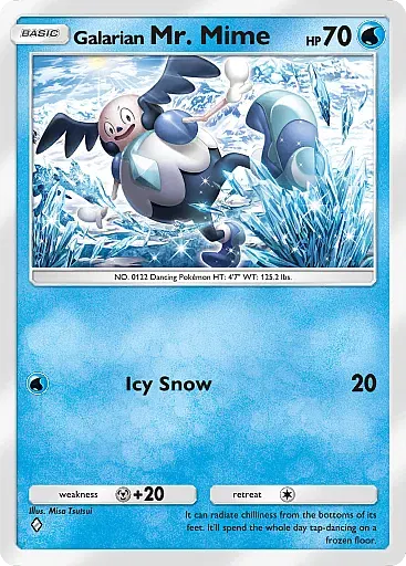 Galarian Mr. Mime card