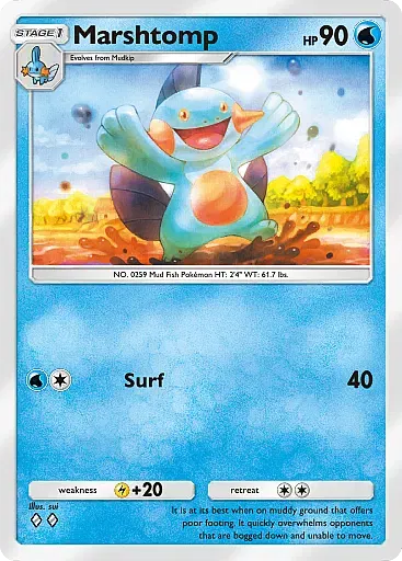 Marshtomp card
