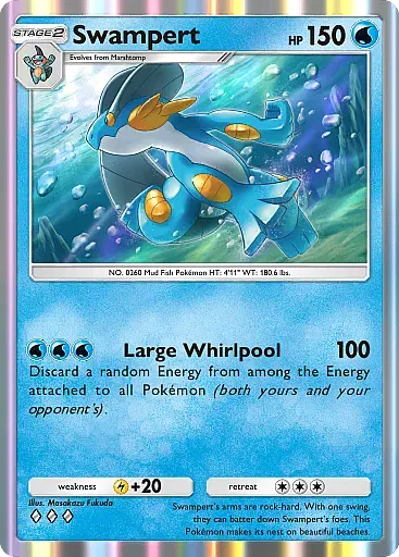 Swampert card