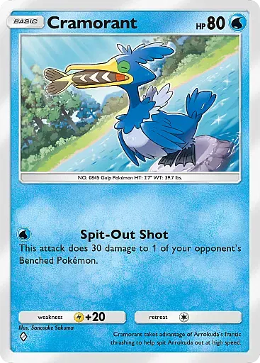 Cramorant card