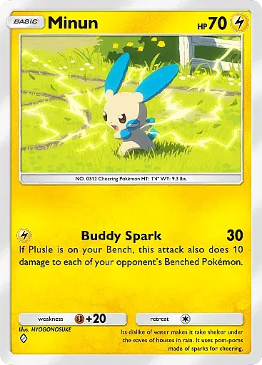 Minun card