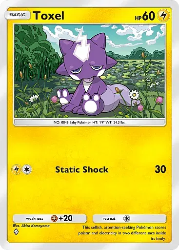 Toxel card