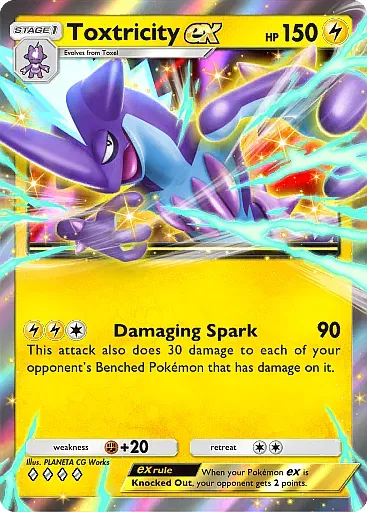 Toxtricity ex card