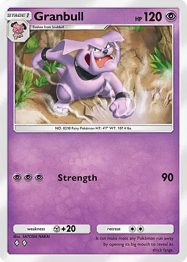 Granbull card