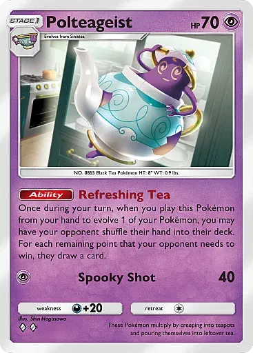 Polteageist card