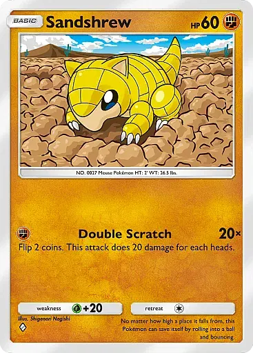 Sandshrew card