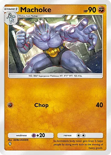 Machoke card