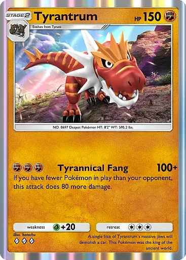 Tyrantrum card