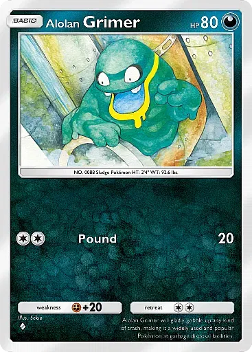 Alolan Grimer card