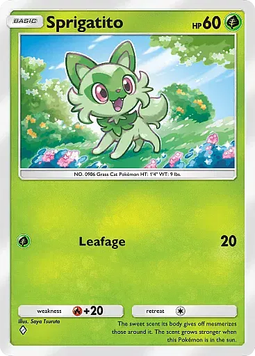 Sprigatito card
