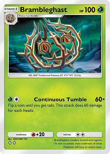 Brambleghast card
